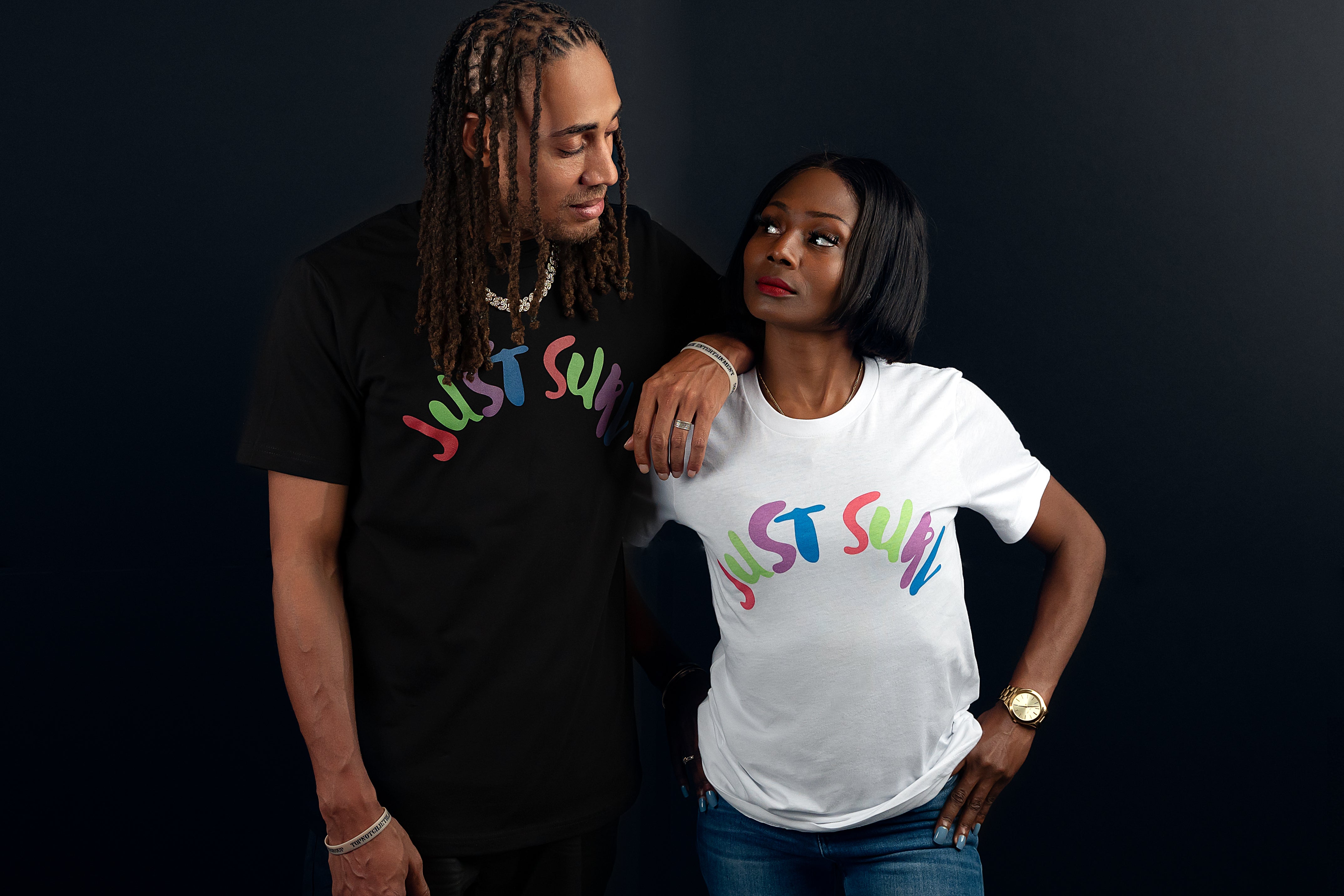 Just Surv White Tee
